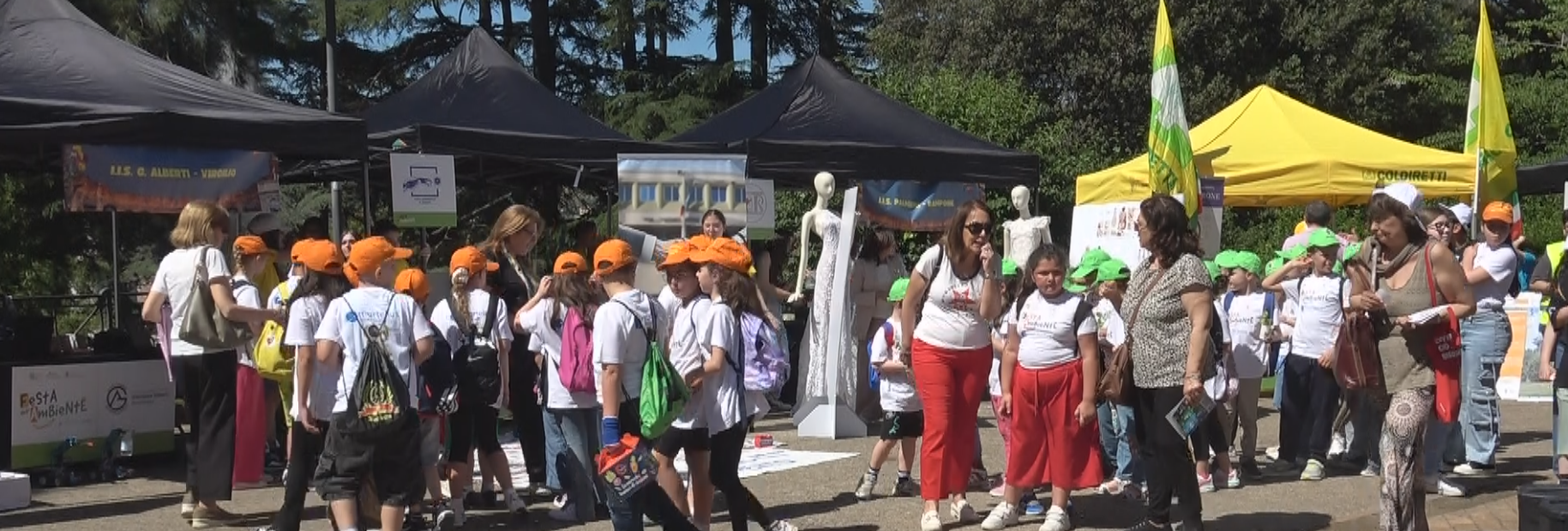 Festa dell’Ambiente, 1.700 studenti in Villa Comunale per la quinta edizione. Verde pubblico, Picucci: in attesa del Gestore Unico