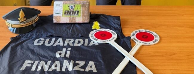 GdF Avellino: sequestrato un chilogrammo di cocaina, uomo arrestato