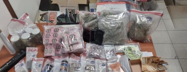 Operazione antidroga della Polizia di Stato: arrestato un uomo, sequestrati oltre 11 Kg di sostanze stupefacenti