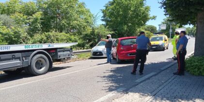 Incidente sull’Appia a Contrada Iannassi: tre auto coinvolte, tre feriti