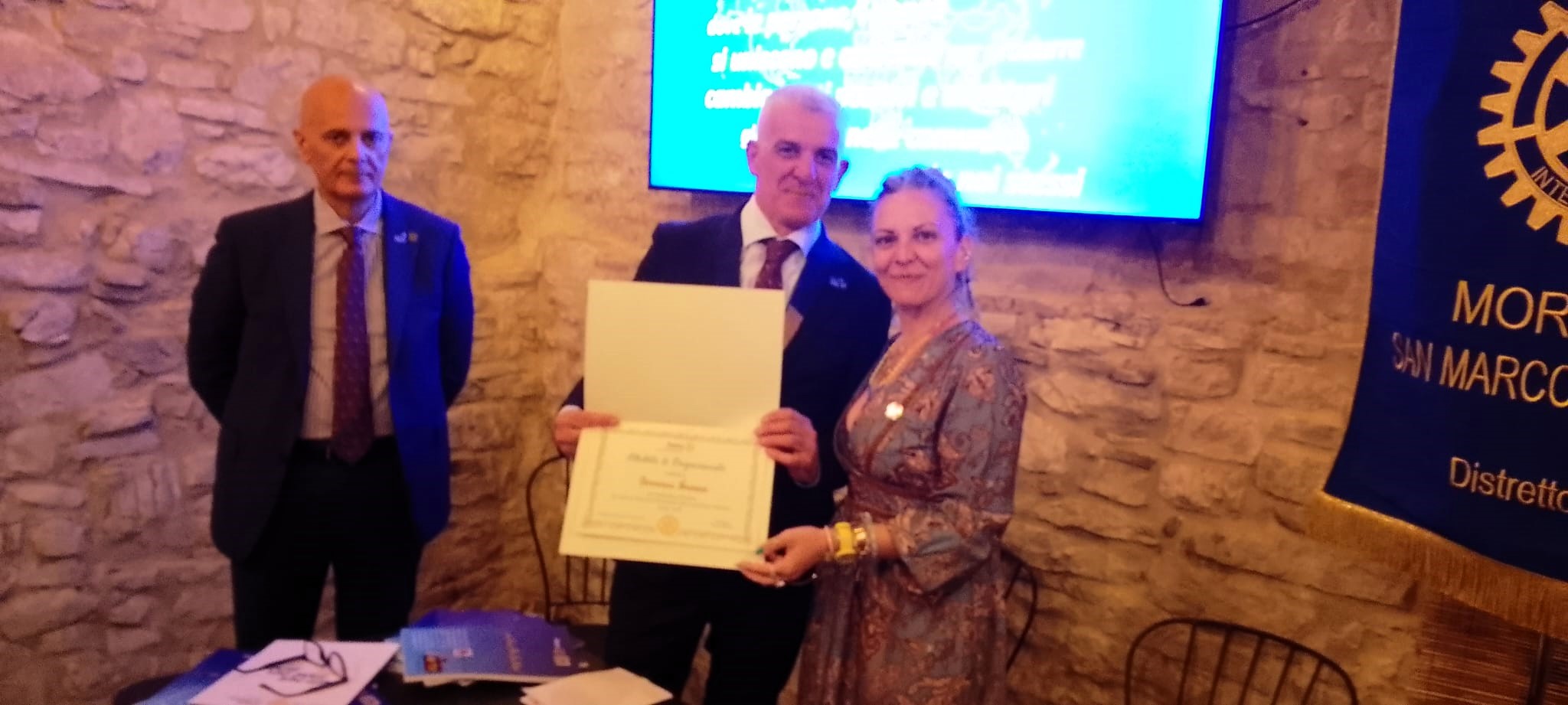 Il Rotary Club Morcone-San Marco dei Cavoti rinnova la sua guida: Giovanni Soriano succede a Carmen Capoccia in un anno di grandi traguardi per il territorio
