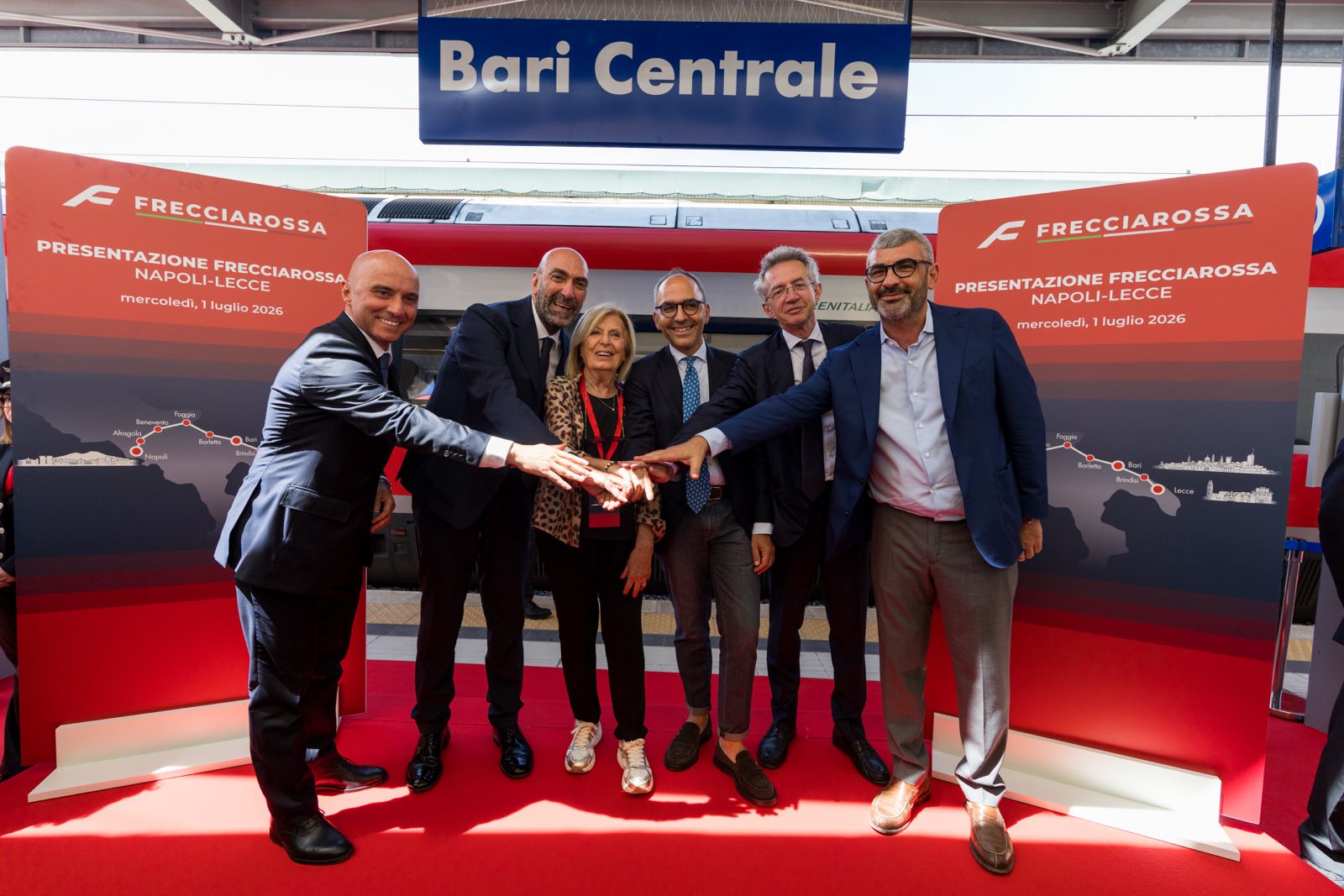 Gruppo Fs, Linea Av/Ac Napoli – Bari: attivo Frecciarossa diretto Campania – Puglia