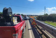 Incidente lungo la Provinciale Benevento- Pietrelcina: tre feriti, 75enne estratto dalle lamiere dai vigili del fuoco