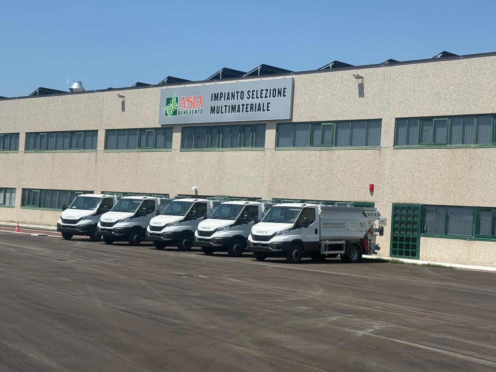 Asia Benevento, consegnati altri mezzi