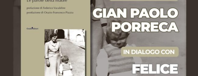 Oggi a Telese la Fondazione Gerardino Romanopresentazione del libro “Le parole della madre” di Gian Paolo Porreca