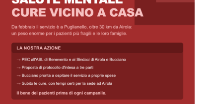Salute mentale, il PD di Airola passa dai fatti: PEC alle istituzioni e proposta di protocollo per riportare subito il servizio nella Valle Caudina