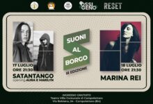Campolattaro, torna “Suoni al Borgo” con Marina Rei, Satantango, Massimo Palma e Piergiorgio Pardo