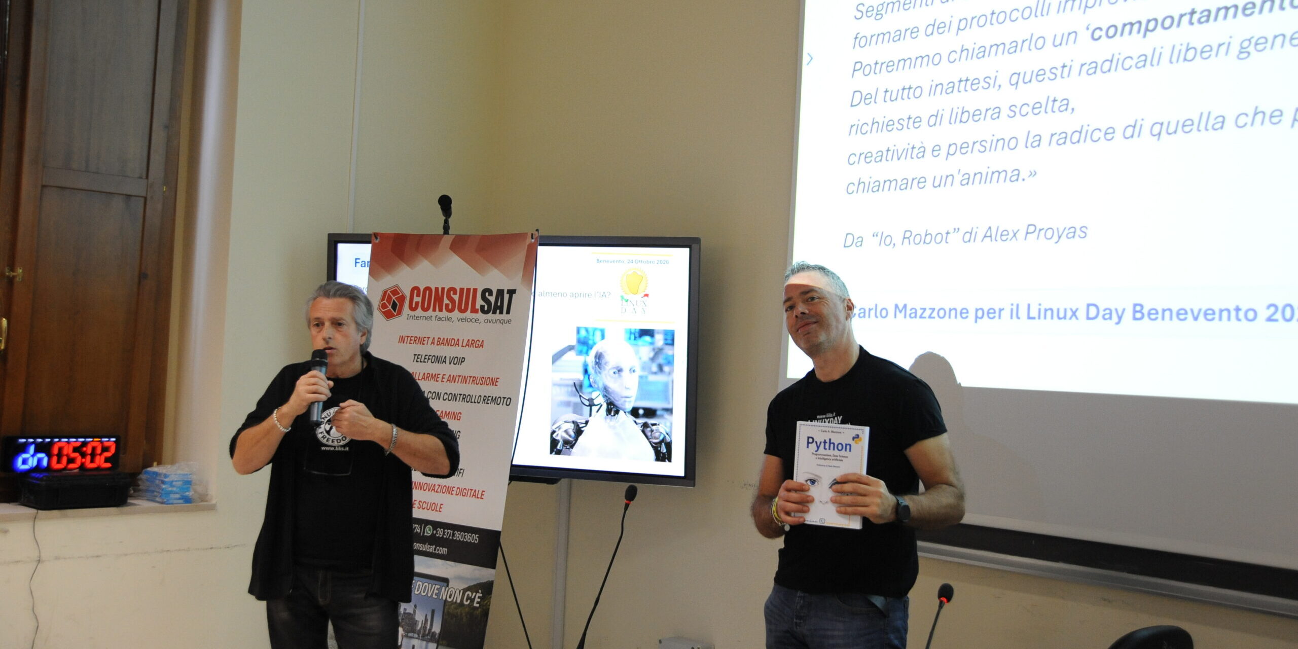 Linux Day 2026 a Benevento, oltre 100 partecipanti per celebrare il software libero e l’open source