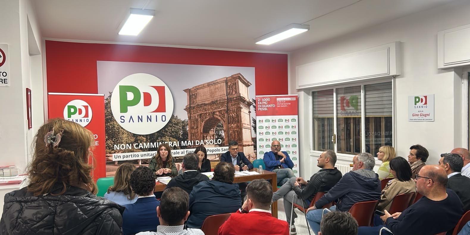 Pd Sannio, riunione dei circoli territoriali: focus su sanità, agricoltura e aree interne. Attesa la visita di Elly Schlein