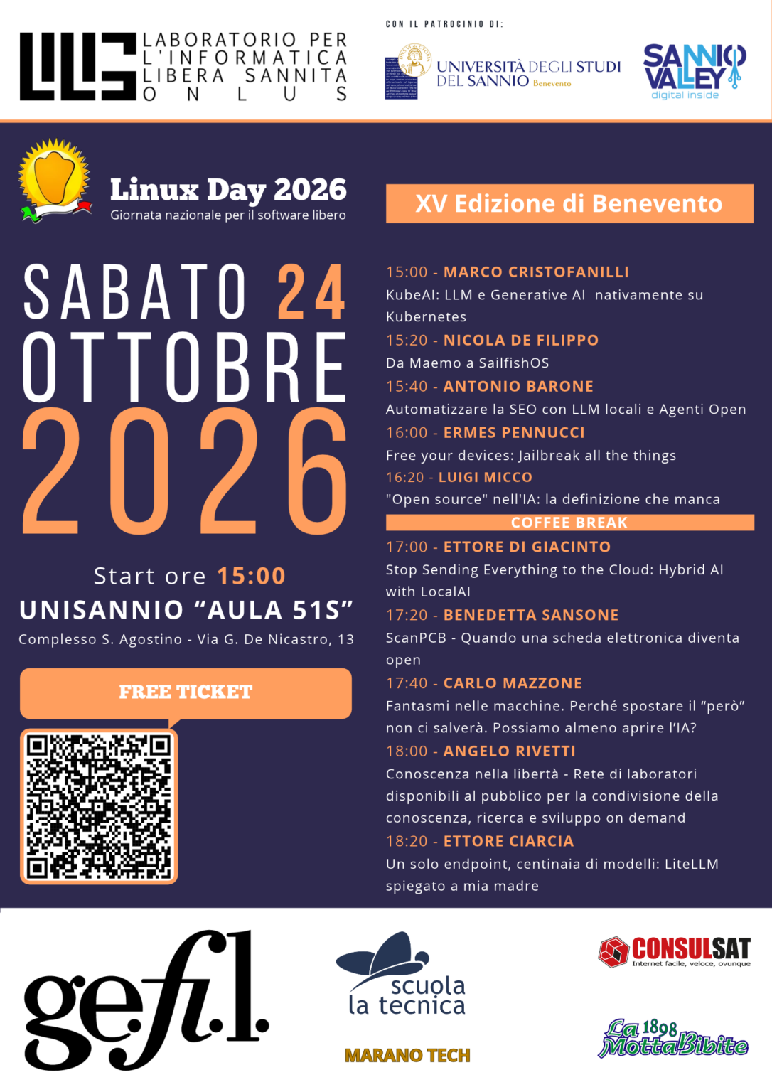 Linux Centro Linux Day 2026: la tecnologia è più bella quando è libera - Lab TV