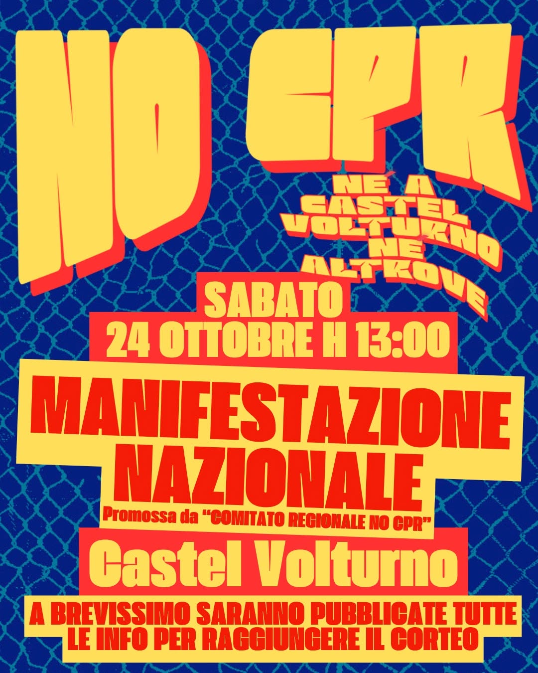 No Cpr, né qui né altrove: Arci Avellino aderisce alla mobilitazione nazionale del 24 ottobre a Castel Volturno